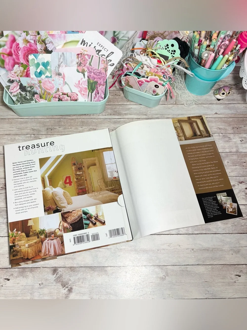 Flea Market Decorating Better Homes And Gardens Large Hardcover Book Vtg 2000